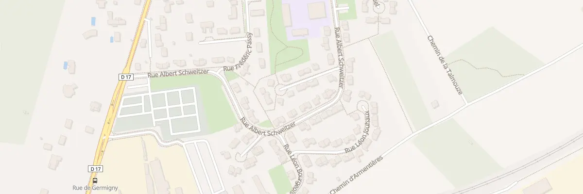 Plan du 7 Rue Aristide Briand à Trilport