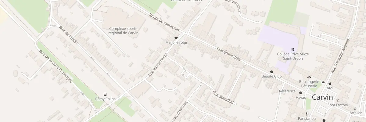 Plan du 62 Rue Voltaire à Carvin