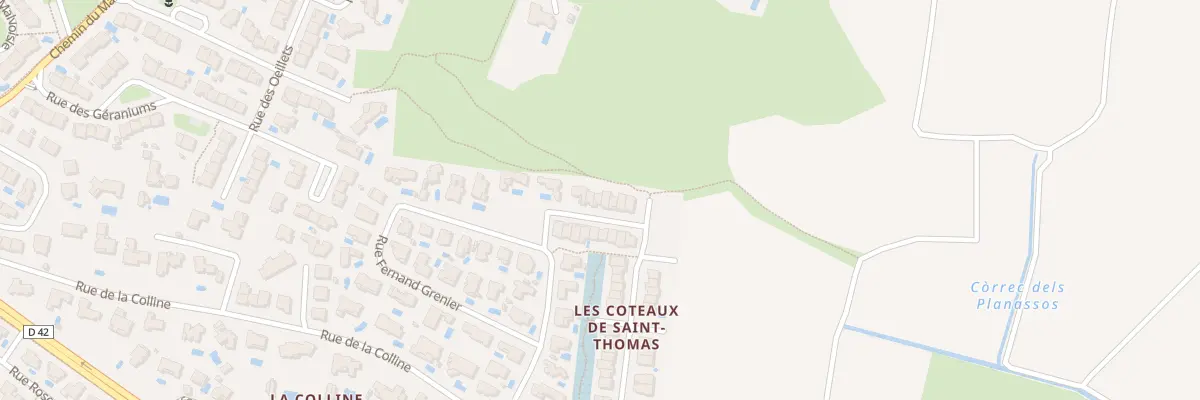 Plan du 45 Rue Lucie et Raymond Aubrac à Cabestany