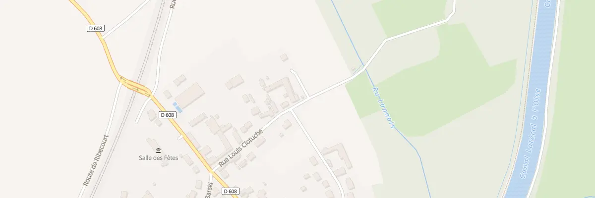 Plan du 191 Rue Louis Clotuche à Pimprez