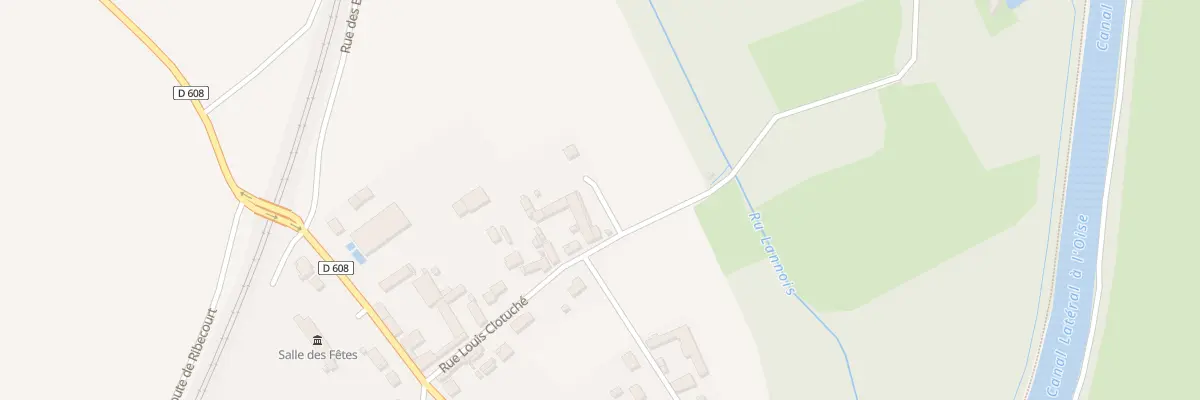Plan du 195 Rue Louis Clotuche à Pimprez