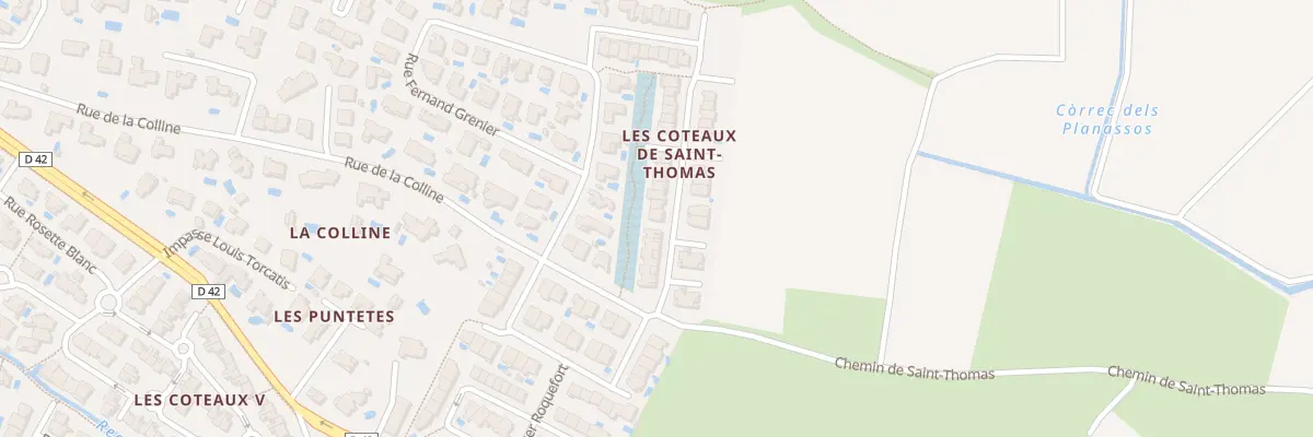 Plan du 16 Rue Lucie et Raymond Aubrac à Cabestany