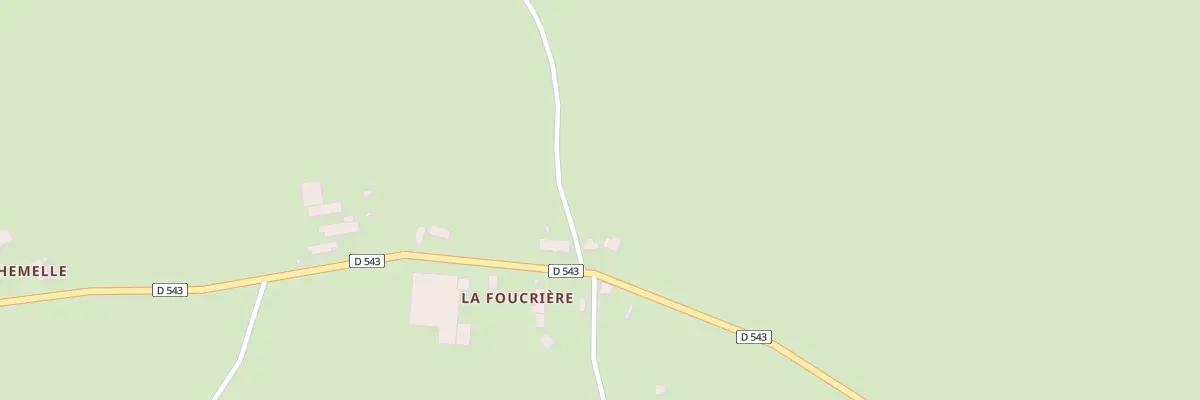 Plan du 5064 La Foucriere à Chappes