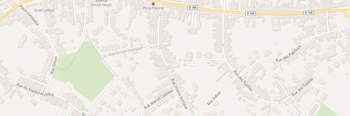 Plan du 51 Rue Uriane Sorriaux à Carvin