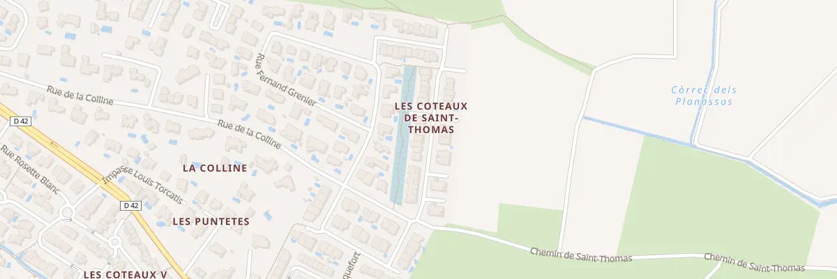 Plan du 22 Rue Lucie et Raymond Aubrac à Cabestany
