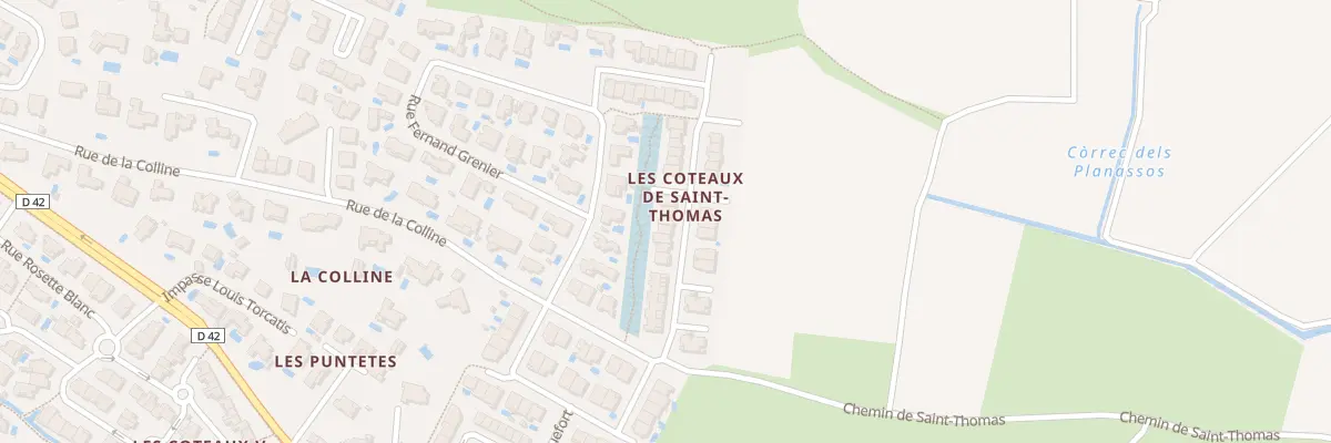 Plan du 24 Rue Lucie et Raymond Aubrac à Cabestany