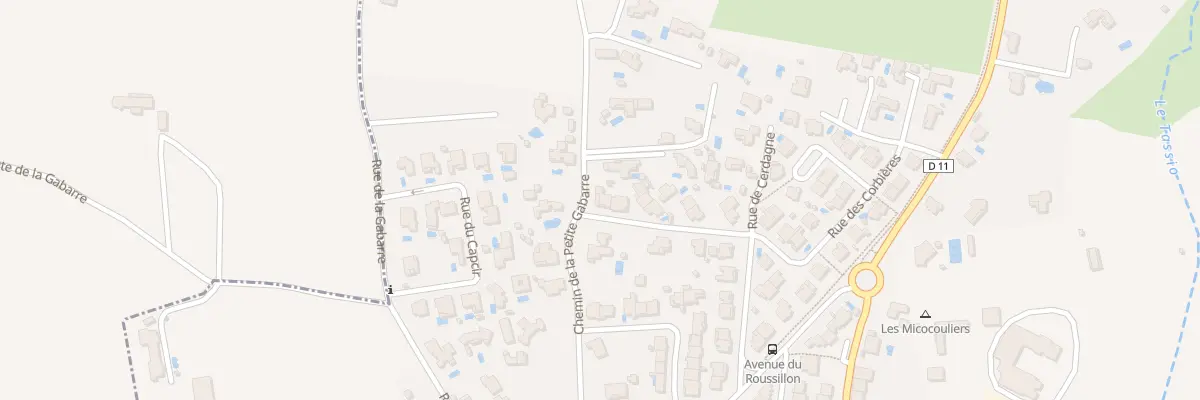 Plan du 38 Rue de Cerdagne à Sorède