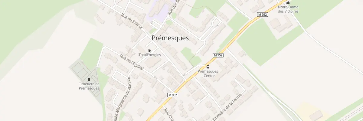 Plan du 44 Rue du Retour à Prémesques