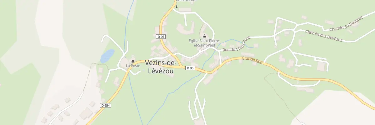 Plan du 6 Rue Raymond Marlet à Vézins-de-Lévézou