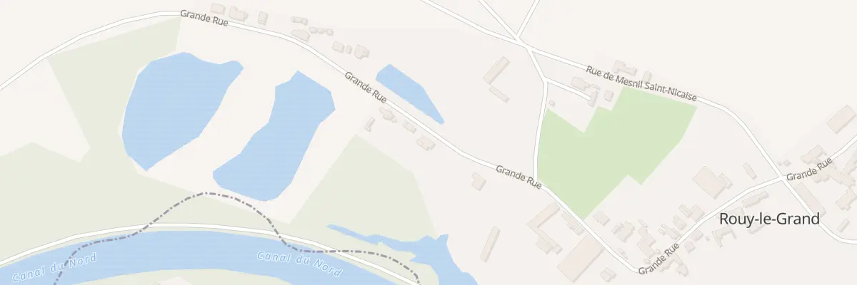 Plan du 18 Gr Grande Rue à Rouy-le-Grand