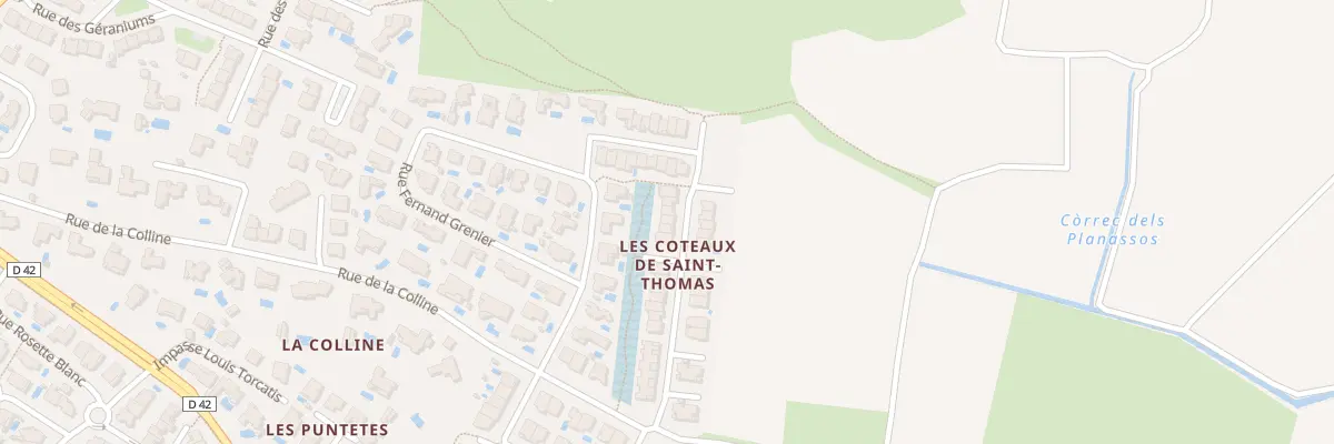Plan du 34 Rue Lucie et Raymond Aubrac à Cabestany