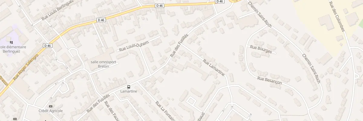 Plan du 42 Rue des Fusillés à Courrières