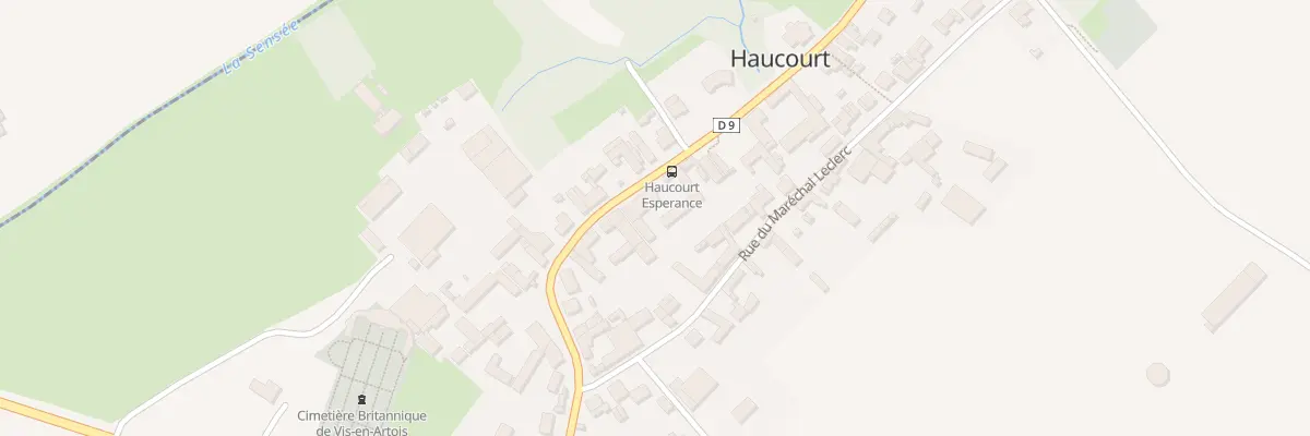 Plan du 32 Rue du Gen de Gaulle à Haucourt