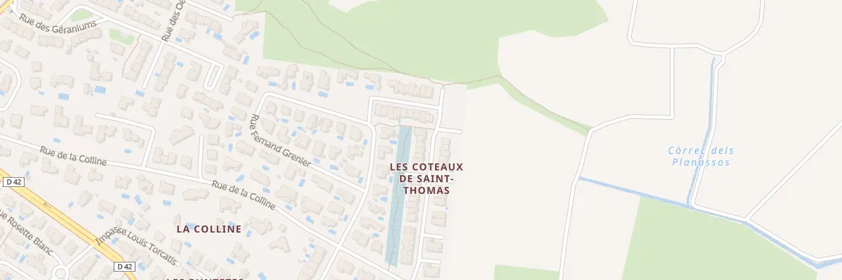 Plan du 38 Rue Lucie et Raymond Aubrac à Cabestany