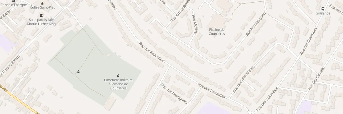 Plan du 47 Rue des Fauvettes à Courrières