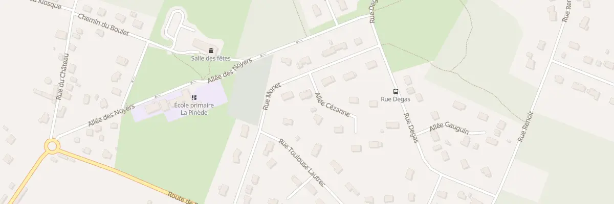 Plan du 12 Rue Monet à Germigny-l’Évêque