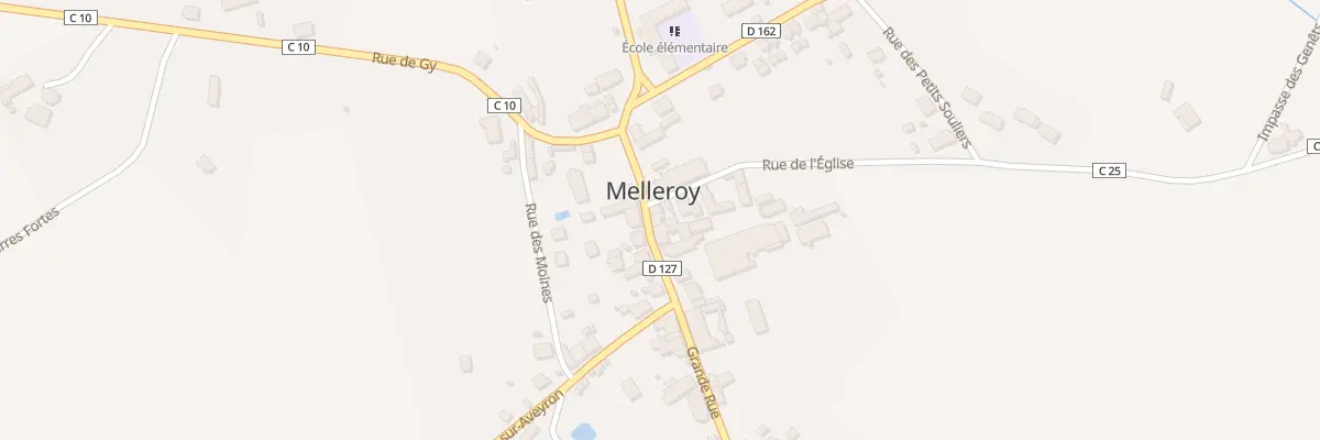 Plan du 8 Gr Grande Rue à Melleroy