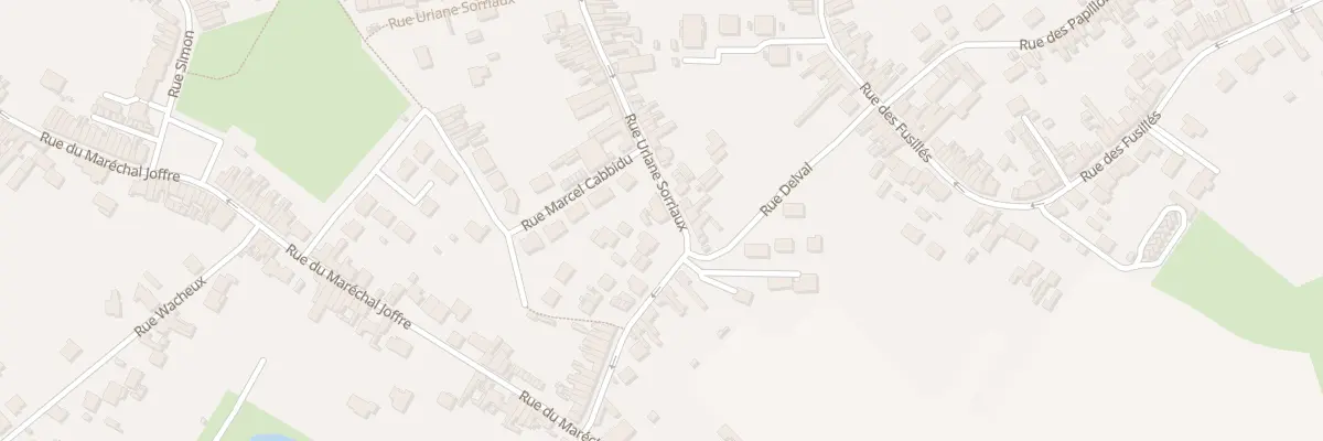 Plan du 72 Rue Uriane Sorriaux à Carvin