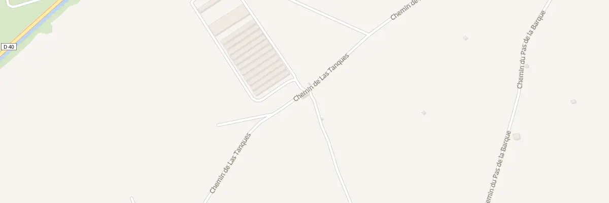 Plan du 57 Che de Las Tanques à Elne