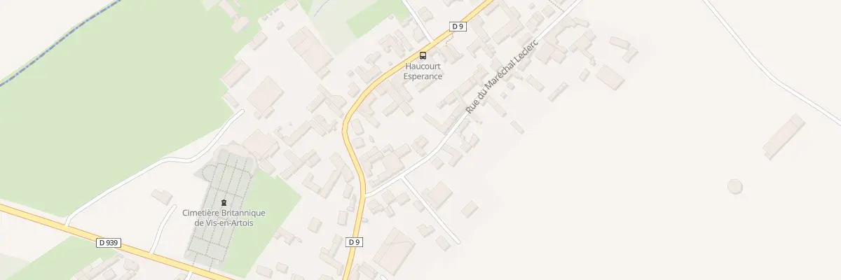 Plan du 7 Rue du Maréchal Leclerc à Haucourt