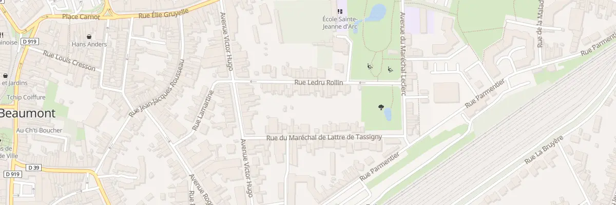Plan du 106 Rue Ledru Rollin à Hénin-Beaumont
