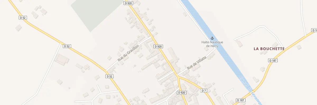 Plan du 57 Rue du Prieuré à Herry
