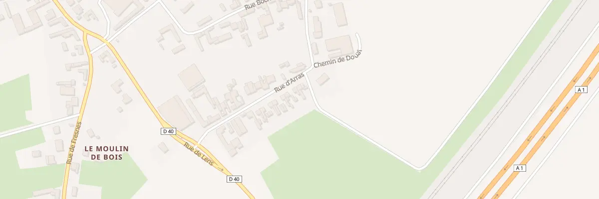 Plan du 18 Rue d’Arras à Izel-lès-Équerchin