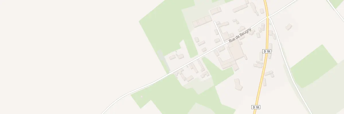 Plan du 12 Rue de Beugny à Lagnicourt-Marcel