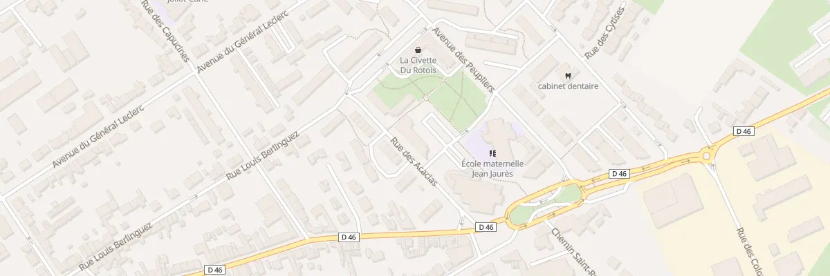 Plan du 5 Rue des Acacias à Courrières