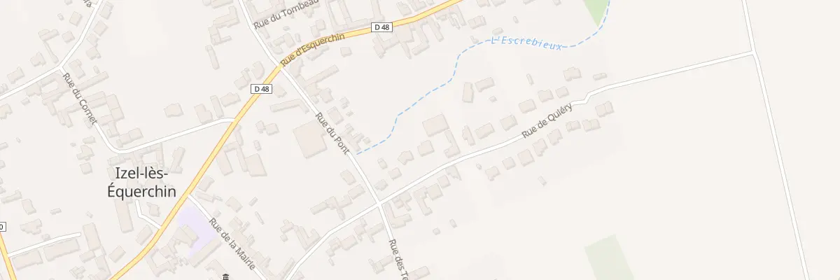 Plan du 5 Rue de Quiéry à Izel-lès-Équerchin