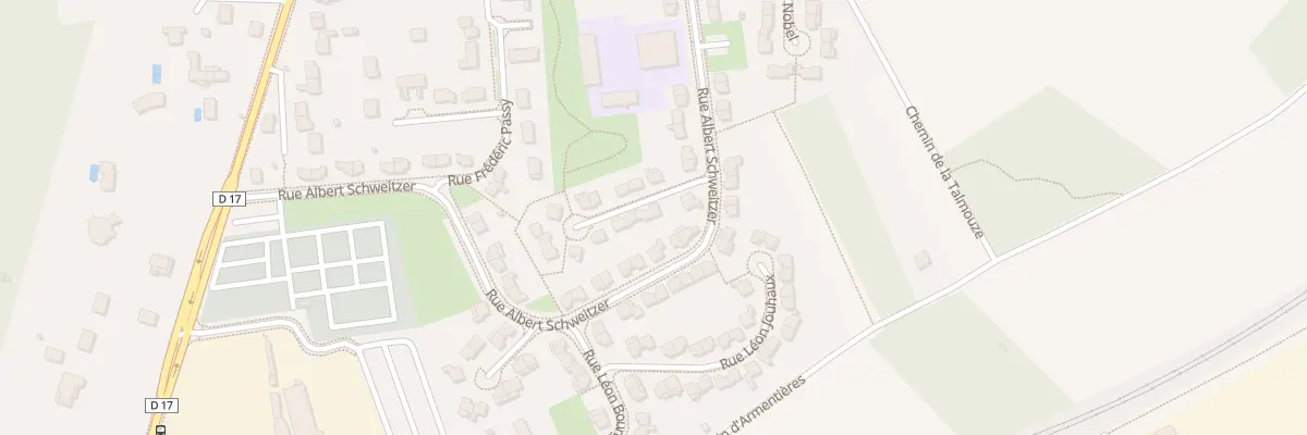 Plan du 3 Rue Aristide Briand à Trilport