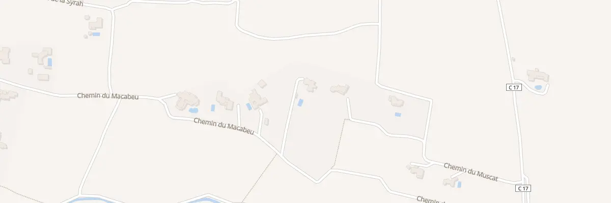 Plan du 1496 Che de Las Lloberes à Perpignan