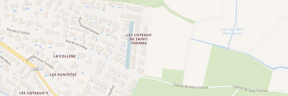Plan du 7 Rue Lucie et Raymond Aubrac à Cabestany