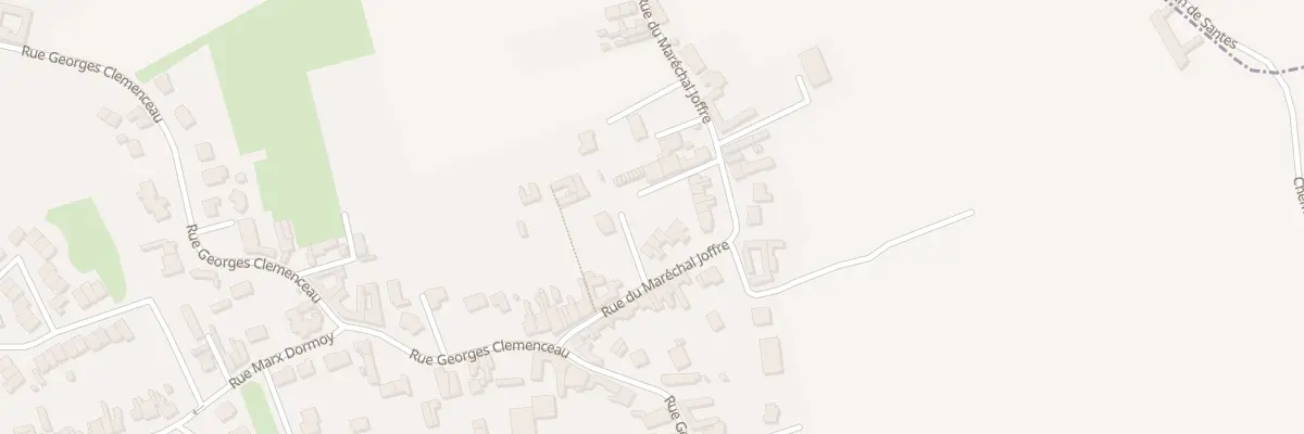 Plan du 53 Rue du Maréchal Joffre à Wavrin
