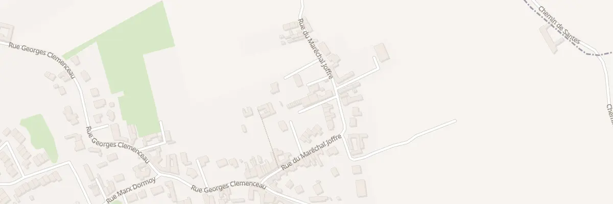 Plan du 15B Rue du Maréchal Joffre à Wavrin
