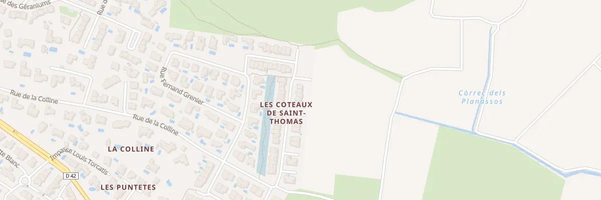 Plan du 15 Rue Lucie et Raymond Aubrac à Cabestany