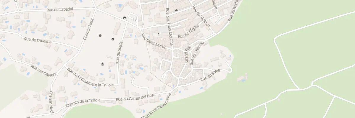 Plan du 4B Rue du Porche à Roquefort-des-Corbières