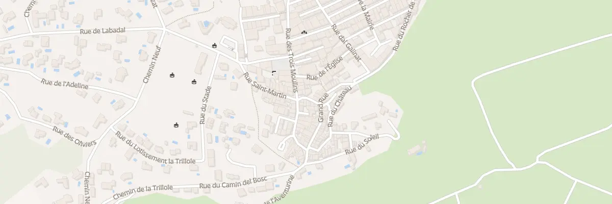 Plan du 3 Rue de la Placette à Roquefort-des-Corbières