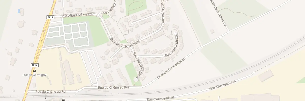 Plan du 5 Rue Léon Jouhaux à Trilport
