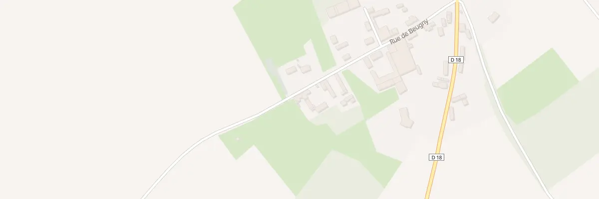 Plan du 15 Rue de Beugny à Lagnicourt-Marcel