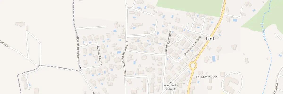 Plan du 32 Rue de Cerdagne à Sorède