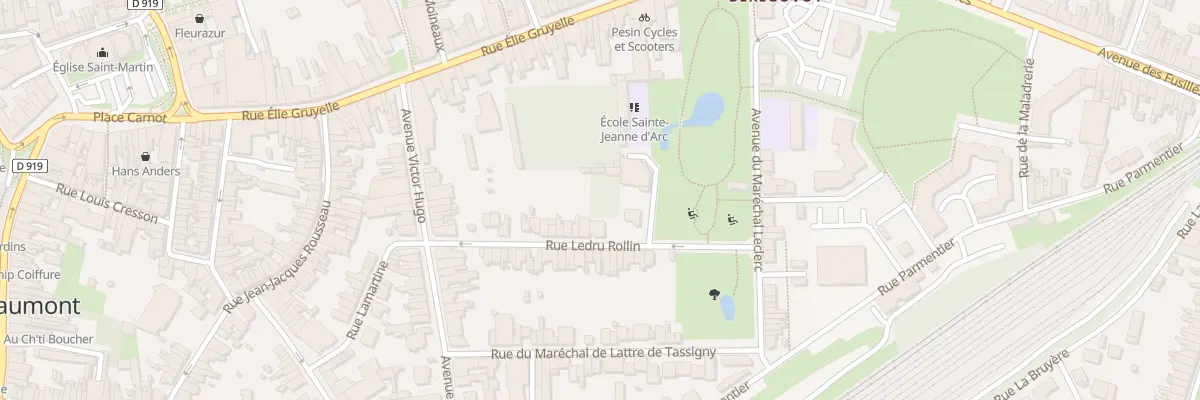 Plan du 125 Rue Ledru Rollin à Hénin-Beaumont