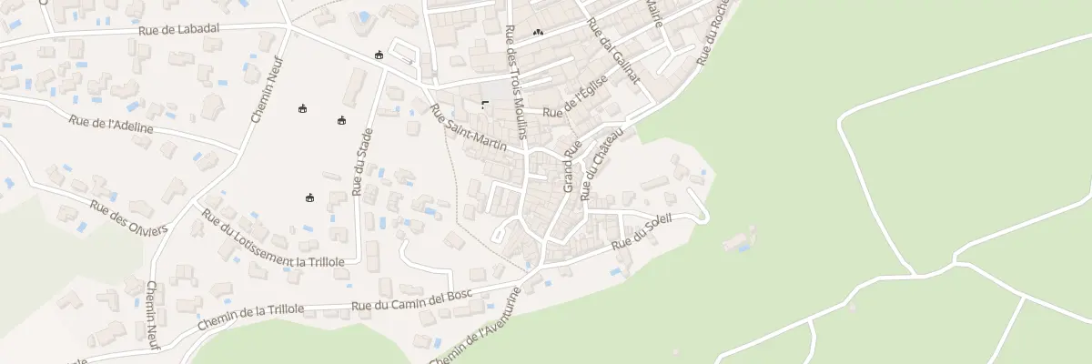 Plan du 6 Rue du Porche à Roquefort-des-Corbières