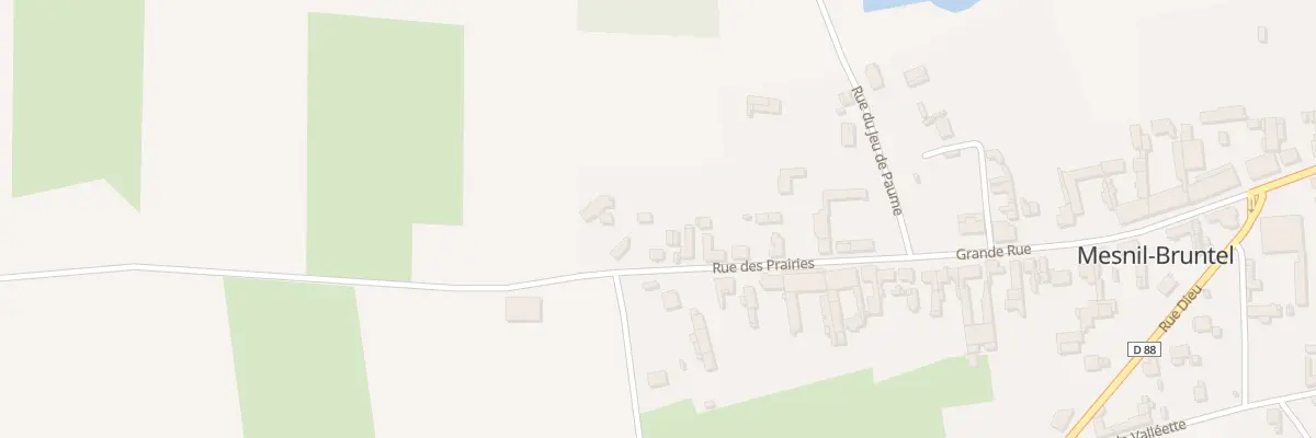 Plan du 10 Rue des Prairies à Mesnil-Bruntel