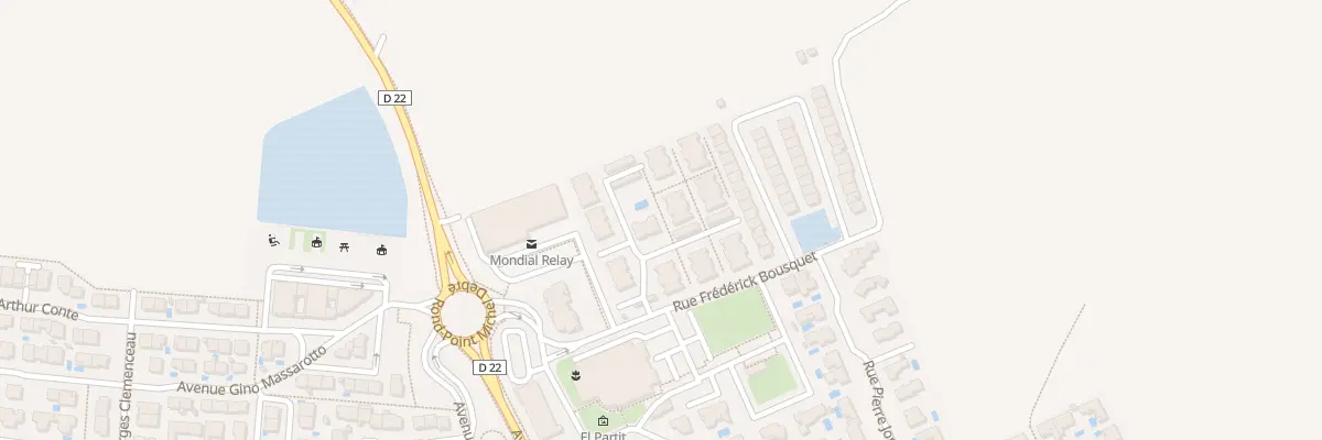 Plan du 3 Rue Frédérick Bousquet à Saleilles