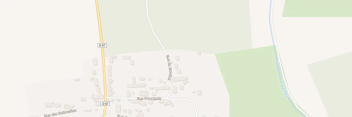 Plan du 110 Rue du Bouillot à Fontenailles