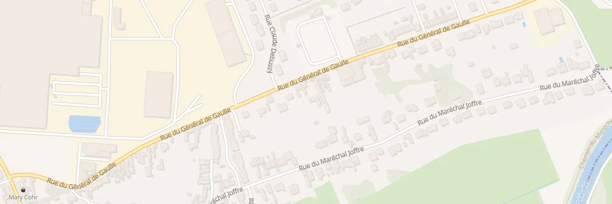 Plan du 47 Rue du Gen de Gaulle à Biache-Saint-Vaast