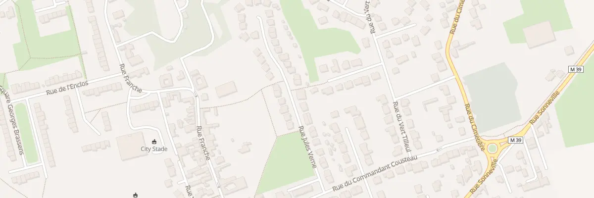 Plan du 19 Rue Jules Verne à Allennes-les-Marais