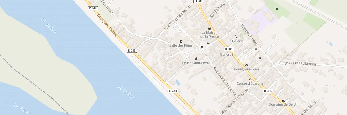 Plan du 4 Imp Ferdinand Gambon à Pouilly-sur-Loire
