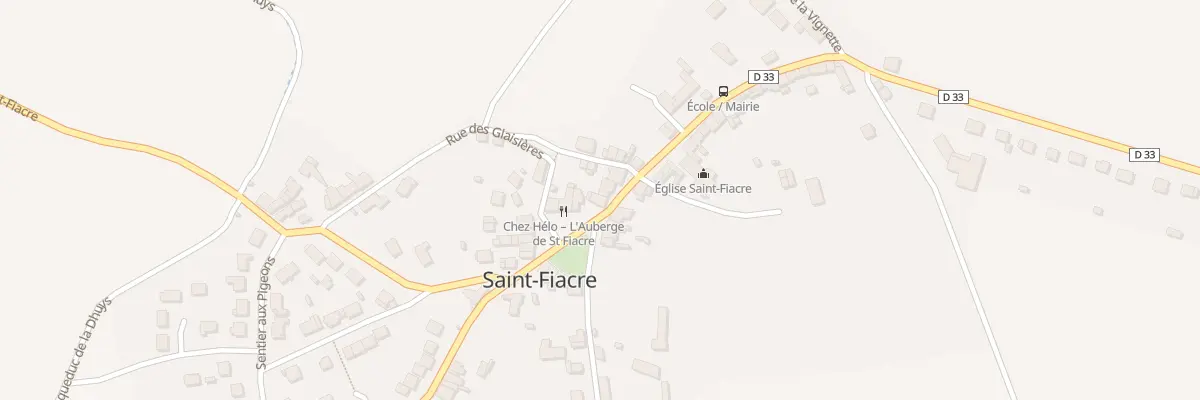 Plan du 21 Pl de Breuil à Saint-Fiacre